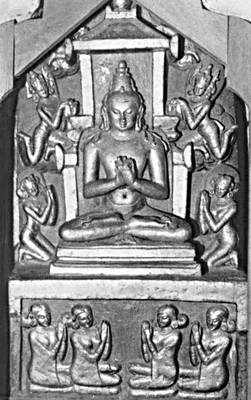 Бирма. Сцена из буддийской легенды. Рельеф в храме Ананды в Пагане. Позолоченный камень.
