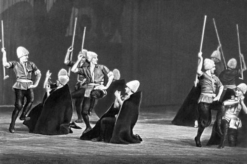 «Танец чабанов» в исполнении Заслуженного ансамбля народной песни и танца Армянской ССР. 1967.