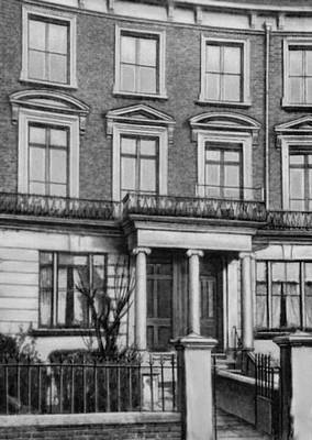 Дом в Лондоне, где жил К. Маркс с 1875.