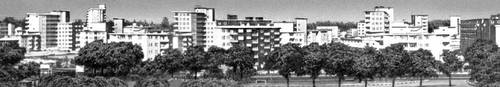 Берлин Западный. Жилой комплекс Северный Шарлоттенбург.1955—61. Архитектор X. Шарун.