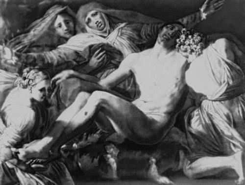 Россо Фьорентино. «Оплакивание Христа». Ок. 1535. Лувр. Париж.