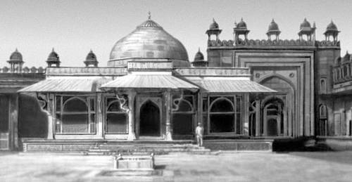 Гробница Селима Чишти в Фатихпур-Сикри. Начата в 1571.
