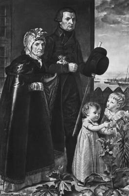 Ф. О. Рунге. Портрет родителей. 1806. Кунстхалле. Гамбург.