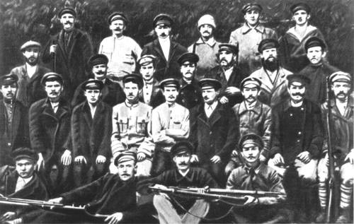 Отряд Красной Гвардии Трубочного завода. Петроград. 1917.
