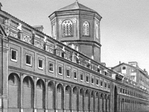 Больница Санто-Спирито в Риме. 1480-е гг. Архитектор Б. Понтелли.