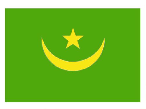 Флаг государственный. Мавритания.