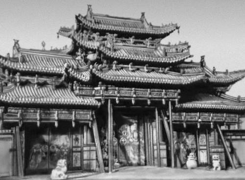 Дворцовый комплекс Ногон-Орго в Улан-Баторе. 1832. «Святые ворота».