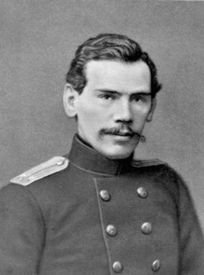 Л. Н. Толстой — поручик артиллерии. 1854.
