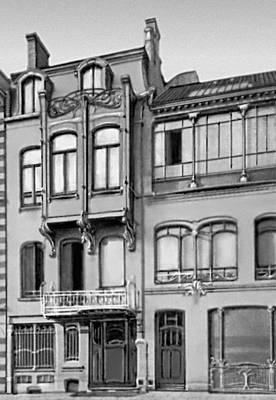 В. Орта. Особняк в Брюсселе. Около 1900.