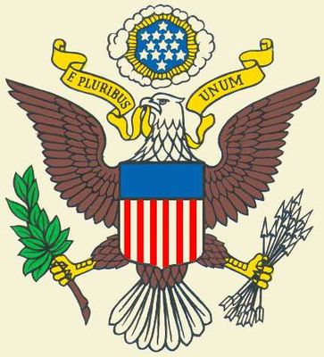 Государственный герб Соединённых Штатов Америки.
