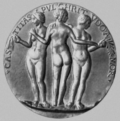 Никколо Фьорентино (Италия). Медаль в честь Дж. А. Торнабуони. Бронза, литьё. 2-я пол. 15 в. Реверс.