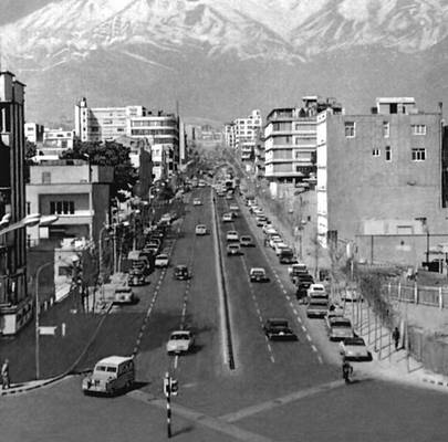 Тегеран. Авеню Захеди.