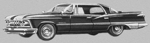 «Крейслер» с автоматической трансмиссией и панорамным ветровым стеклом. Начало 60-х гг.