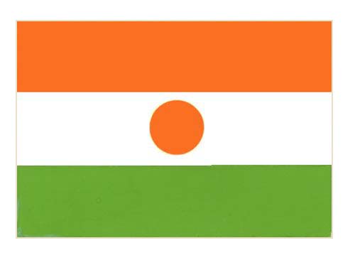 Флаг государственный. Нигер.