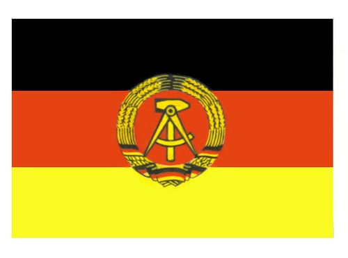 Флаг государственный. Германская Демократическая Республика.