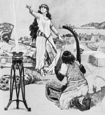 Г. Флобер. «Саламбо». Художник О. Луво-Ривер. 1887.