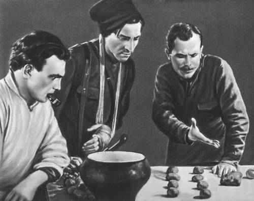 Кадр из фильма «Чапаев». Реж. Г. Н. и С. Д. Васильевы. 1934.