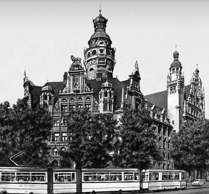 Лейпциг. Новая ратуша. 1898—1905. Архитектор Х. Лихт.