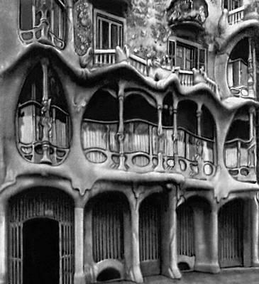 А. Гауди. Жилой дом Каса Балто в Барселоне. 1905—07.