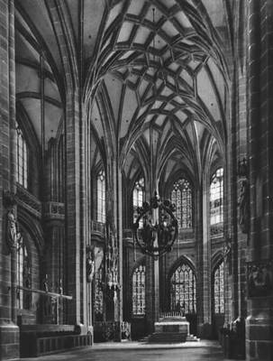 К. Роритцер. Хор церкви Лоренцкирхе в Нюрнберге. 1439—77.