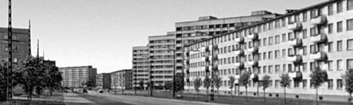 Архитектура Советской Эстонии. М. Порт, В. Типпель, Т. Каллас, Л. Шеттай и др. Улица Вильде в жилом районе Мустамяэ. Застраивается с 1961. Таллин.