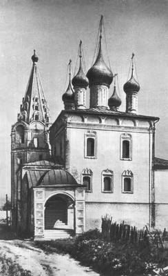 Гороховец. Троицкий собор Никольского монастыря. 1686.