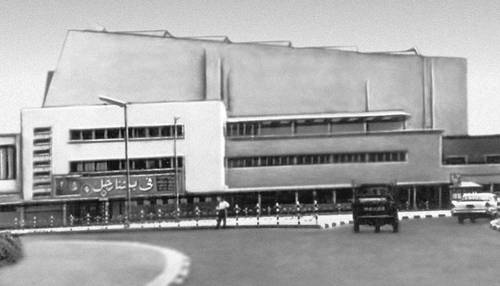 Эль-Кувейт. Кинотеатр «Аль-Хамра». 1958.