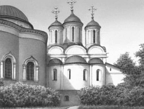 Ярославль. Спасо-Преображенский собор (1506—16, перестраивался).