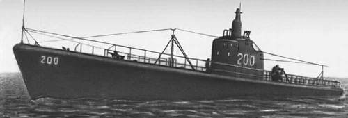 Корабли иностранных флотов периода 2-й мировой войны 1939— 45. Подводная лодка (США).