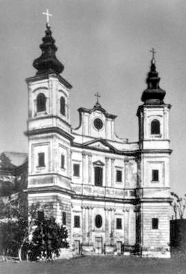 Румыния. Собор в г. Орадя. 1752—70. Архитекторы Д. Б. Рикка и др.