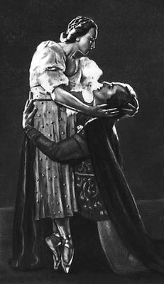 М. М. Габович и Г. С. Уланова в балете «Ромео и Джульетта» С. С. Прокофьева.