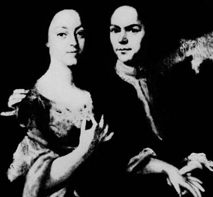 А. М. Матвеев. Т. н. «Автопортрет с женой». 1729. Русский музей. Ленинград.