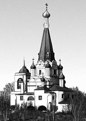 Церковь Покрова в Медведкове. 1-я половина 17 в.