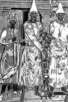 Дура-Европос. «Фреска Конона». 2-я половина 1 в. н. э. Национальный музей в Дамаске.