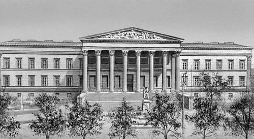 М. Поллак. Национальный музей в Будапеште. 1837—47.