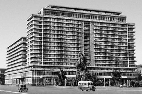 М. А. Усейнов. Гостиница в Баку. 1969.