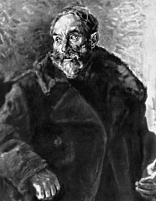 А. А. Пластов. «Иван Батин». 1955. Третьяковская галерея. Москва.