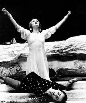 Сцена из балета «Ромео и Джульетта» С. С. Прокофьева. Большой театр. 1946.