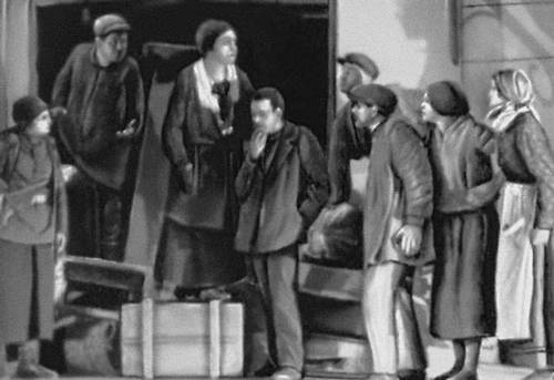 Сцена из спектакля «Любовь Яровая» К. А. Тренёва. 1926.
