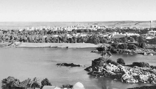 Река Нил у Асуана.