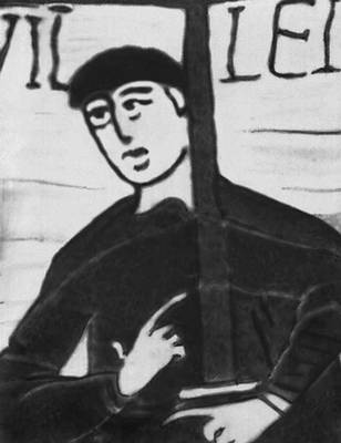 Вильгельм I Завоеватель. Фрагмент ковра из Байё. 11 в. Музей г. Байё (Франция).