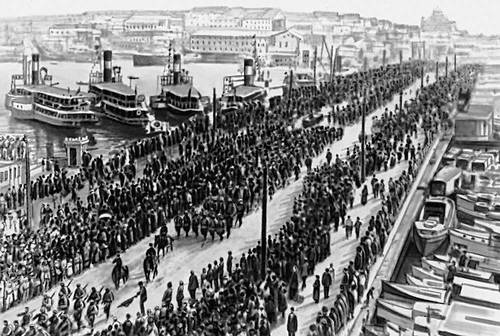 Вступление турецкой национальной армии в Стамбул. 6 октября 1923.