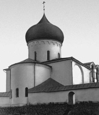 Спасо-Преображенский собор Мирожского монастыря. Около 1156.