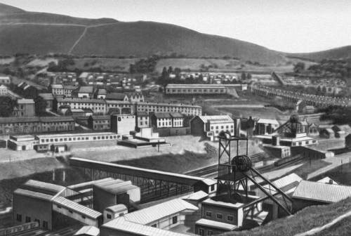 Угольная шахта в Гламорганшире. Уэльс.