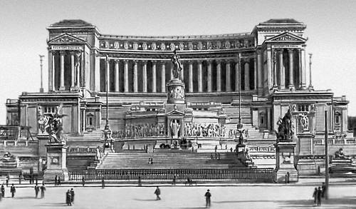 Дж. Саккони. Памятник Виктору Эммануилу II в Риме. 1885—1911.