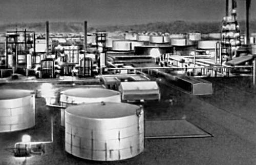 Перу. Нефтеперерабатывающий завод в г. Талара.