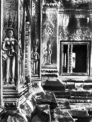 Ангкор-Ват. Нижняя галерея.