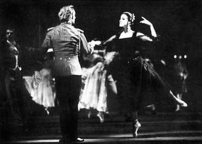 Сцена из балета «Анна Каренина» Р. К. Щедрина. Большой театр. 1972.
