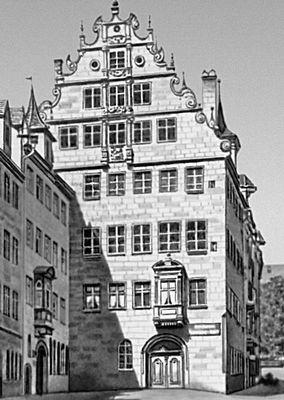 Нюрнберг. Дом Фембо. 1596.