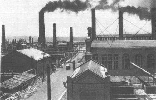 Нефтеперегонный завод в Баку. 1929.